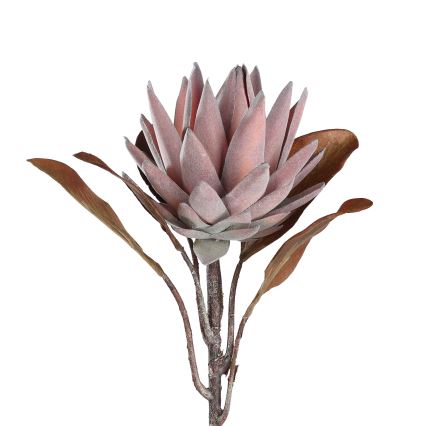Eglo - Fleur artificielle 53 cm rose