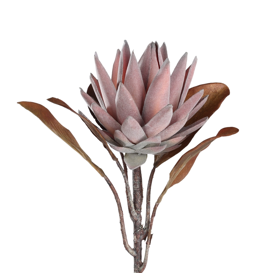 Eglo - Fleur artificielle 53 cm rose