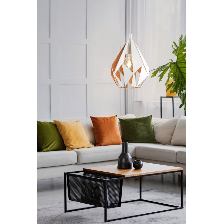 Eglo - Hanglamp aan koord 1x E27 / 60W / 230V