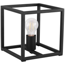 Eglo 43034 - Lampe de table ELDRICK 1xE27/40W/230V noir