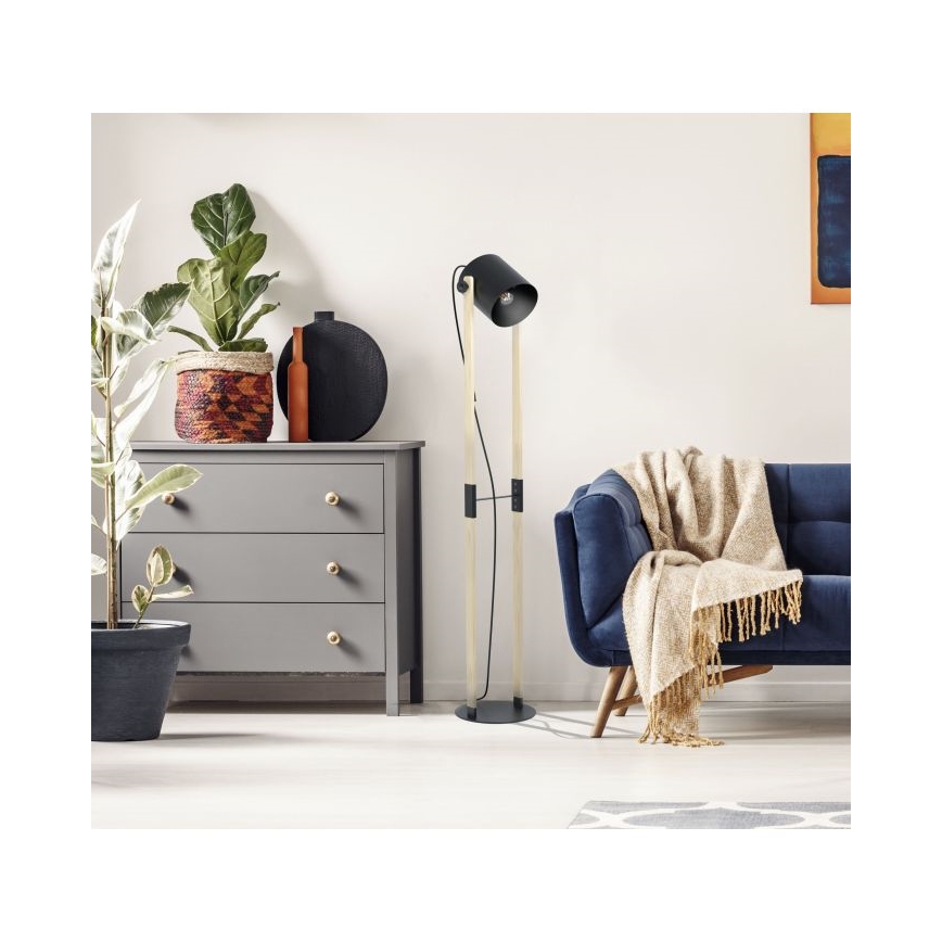 Eglo - Vloerlamp 1x E27 / 28W / 230V