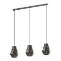 Eglo 43224 - Hanglamp aan koord CHIAVICA 3xE27/28W/230V