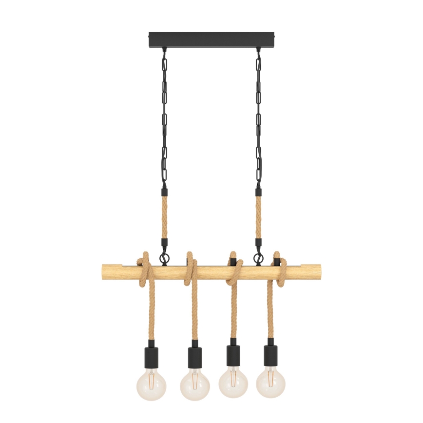 Eglo - Hanglamp aan ketting 4xE27/40W/230V