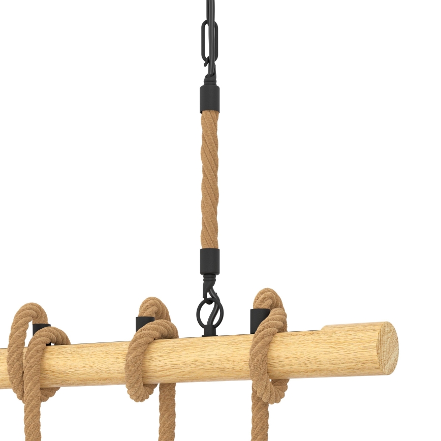 Eglo 43318 - Kroonluchter aan ketting YOUNGSTOWN 4xE27/40W/230V