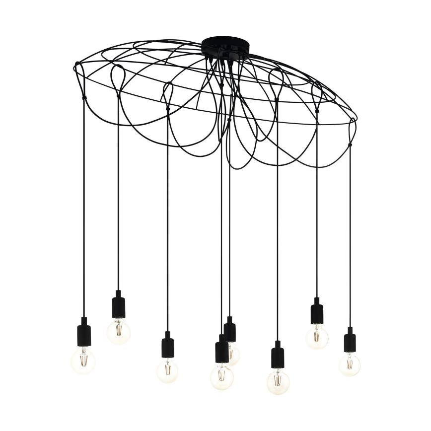 Eglo - Hanglamp aan koord 8xE27/40W/230V