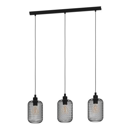 Eglo - Hanglamp aan koord 3xE27/60W/230V