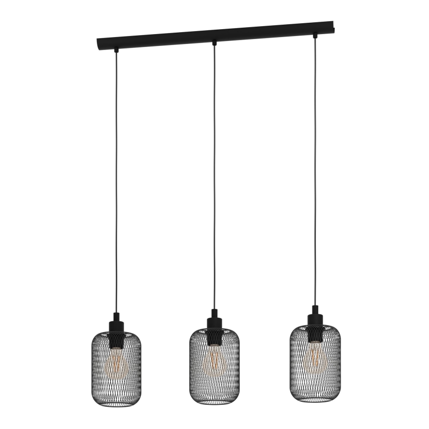 Eglo - Hanglamp aan koord 3xE27/60W/230V