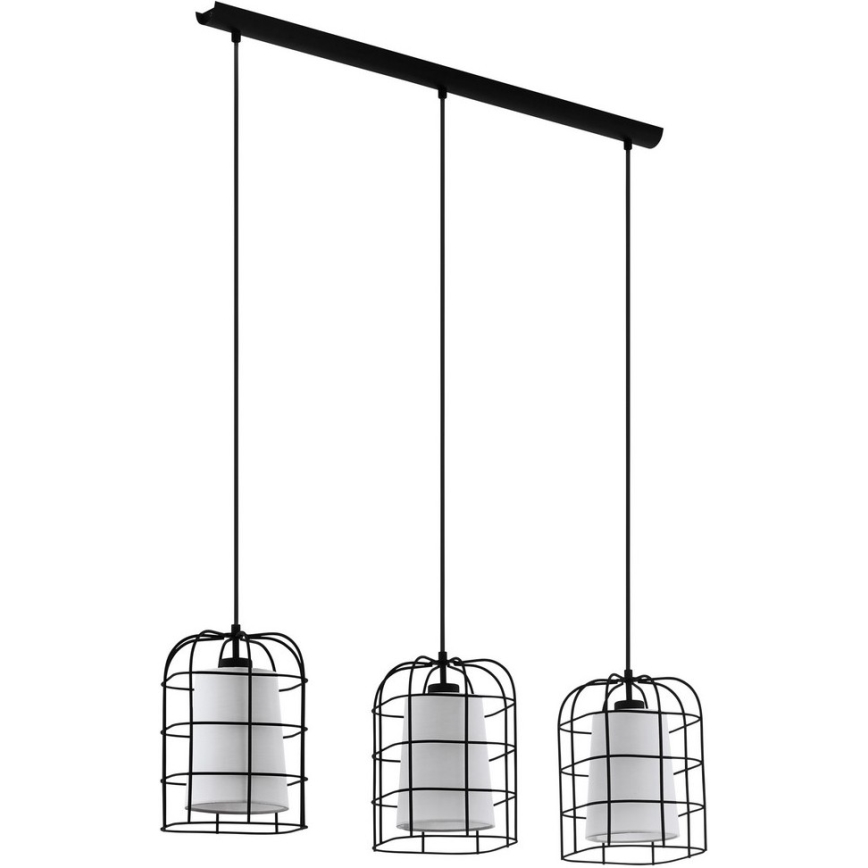 Eglo - Hanglamp aan koord 3xE27/28W/230V