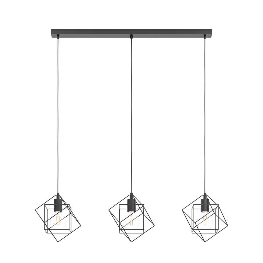 Eglo - Hanglamp aan koord 3xE27/60W/230V