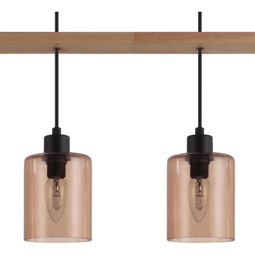 Eglo 43368 - Hanglamp met kabel COOLMONT 4xE14/40W/230V