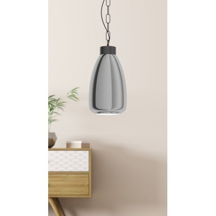 Eglo - Suspension avec chaîne 2xE27/40W/230V