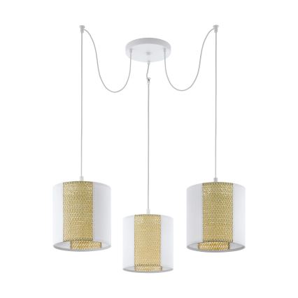 Eglo - Suspension filaire 3xE27/40W/230V araignée