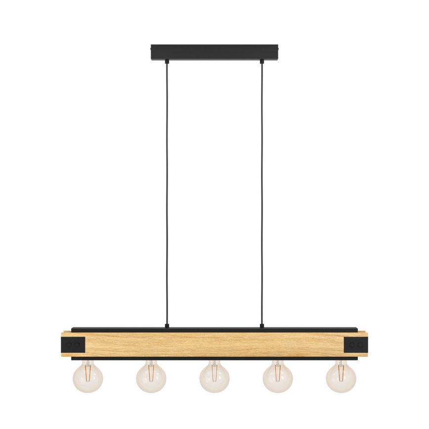 Eglo - Suspension avec fil 5xE27/60W/230V