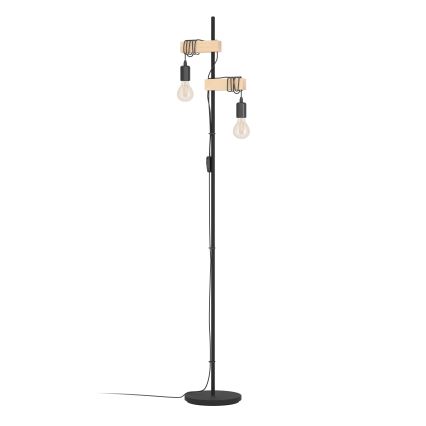 Eglo - Staande Lamp TOWNSHEND 2xE27/10W/230V