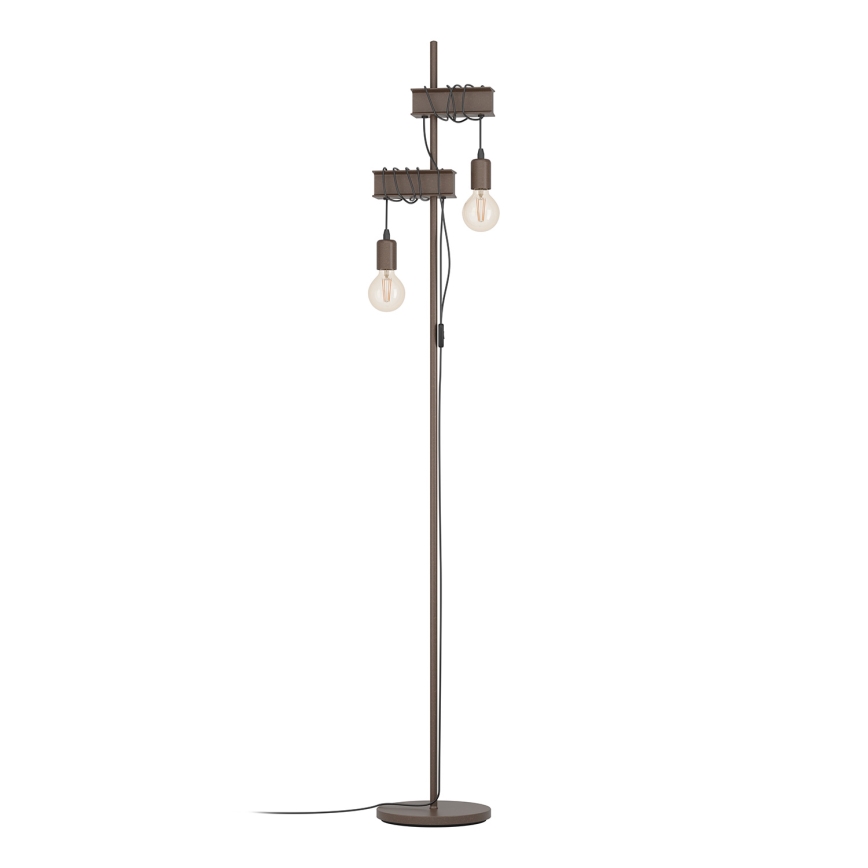 Eglo - Staande Lamp TOWNSHEND 2xE27/10W/230V