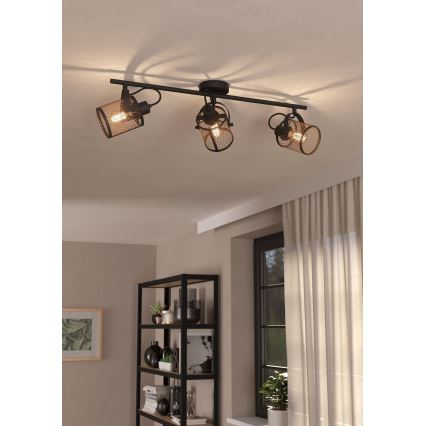 Eglo - Plafondspot 3xE27/40W/230V