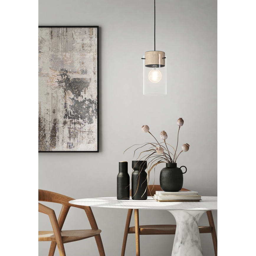 Eglo - Hanglamp aan koord 1xE27/28W/230V