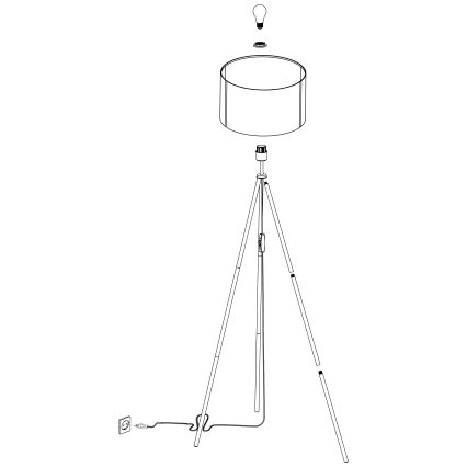 Eglo - Staande Lamp 1xE27/40W/230V