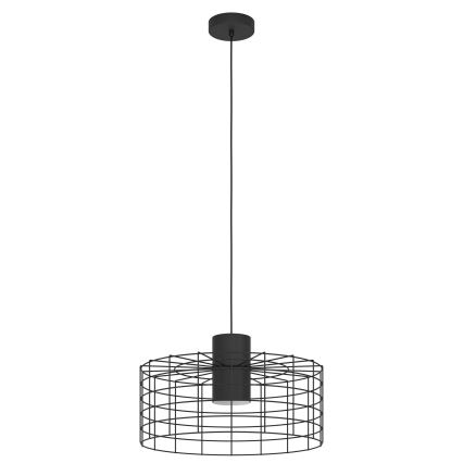 Eglo - Suspension filaire 1xE27/40W/230V d. 48 cm noire