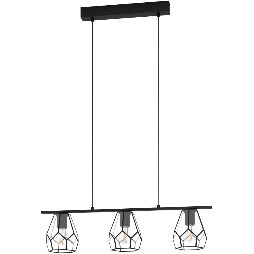 Eglo - LED-hanglamp met kabel 3xE27/40W/230V
