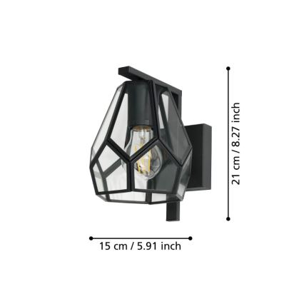 Eglo - Wandlamp 1xE27/40W/230V