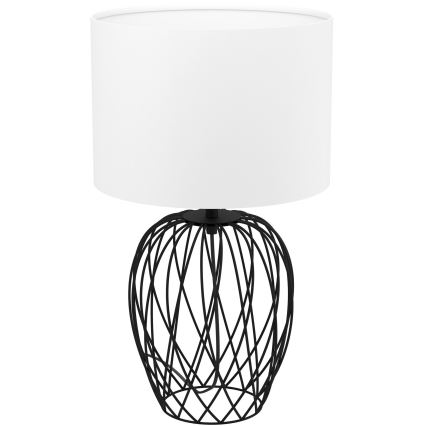 Eglo - Tafellamp 1xE27/40W/230V wit