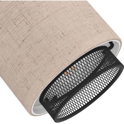 Eglo - Spot mural 1xE14/40W/230V noir/beige