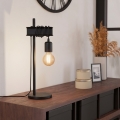 Eglo 43714 - Lampe de table TOWNSHEND 1xE27/10W/230V noire