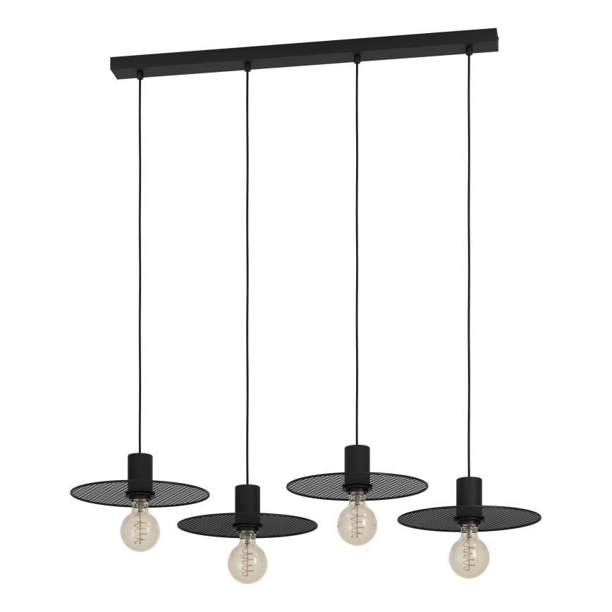 Eglo - Hanglamp aan een koord 4xE27/40W/230V