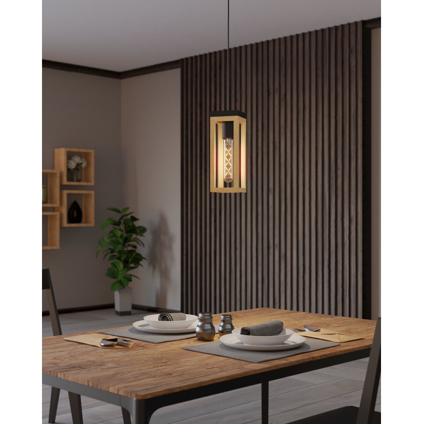 Eglo - Hanglamp aan kabel 1xE27/40W/230V