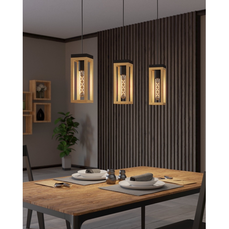 Eglo - Hanglamp aan kabel 3xE27/40W/230V