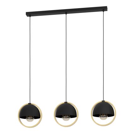 Eglo - Hanglamp aan een koord 3xE27/40W/230V