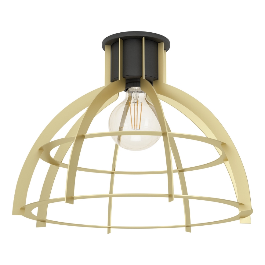 Eglo - Plafondlamp 1xE27/40W/230V goud