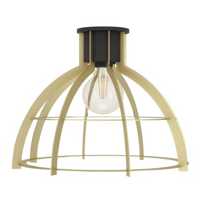 Eglo - Plafondlamp 1xE27/40W/230V goud