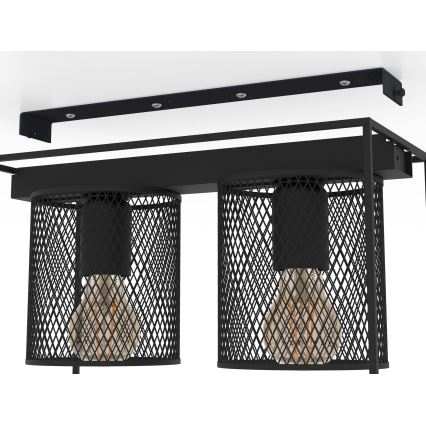 Eglo - Plafondlamp 2xE27/40W/230V