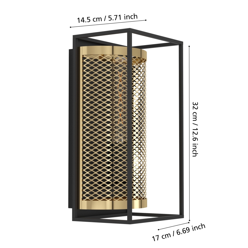 Eglo - Wandlamp 1xE27/40W/230V