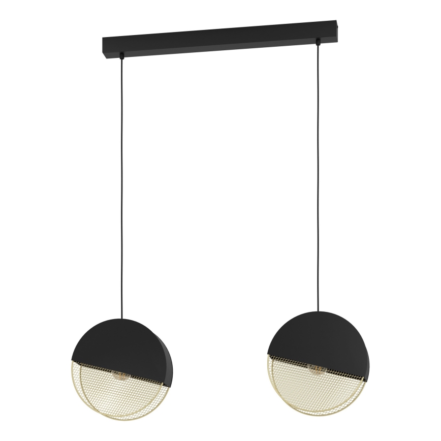 Eglo - Hanglamp aan een koord 2xE27/40W/230V