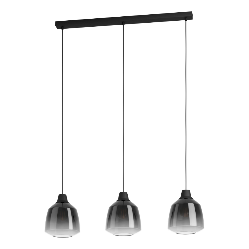 Eglo - Hanglamp aan een koord 3xE27/40W/230V