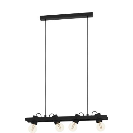 Eglo - Hanglamp aan een koord 4xE27/15W/230V