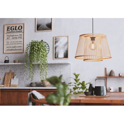 Eglo 43852 - Suspension filaire HYKEHAM 1xE27/40W/230V