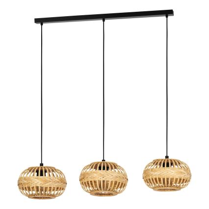 Eglo - Hanglamp aan een koord 3xE27/40W/230V