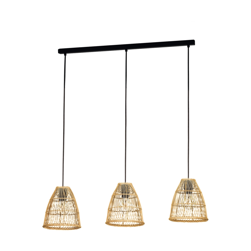 Eglo - Hanglamp aan kabel 3xE27/40W/230V