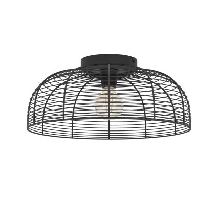 Eglo - Plafondlamp 1xE27/40W/230V zwart