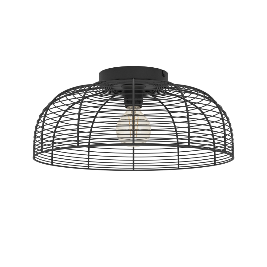 Eglo - Plafondlamp 1xE27/40W/230V zwart