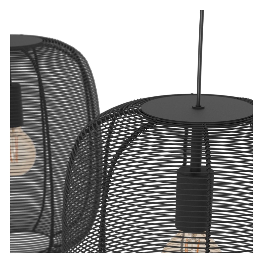 Eglo - Hanglamp aan een koord 2xE27/40W/230V