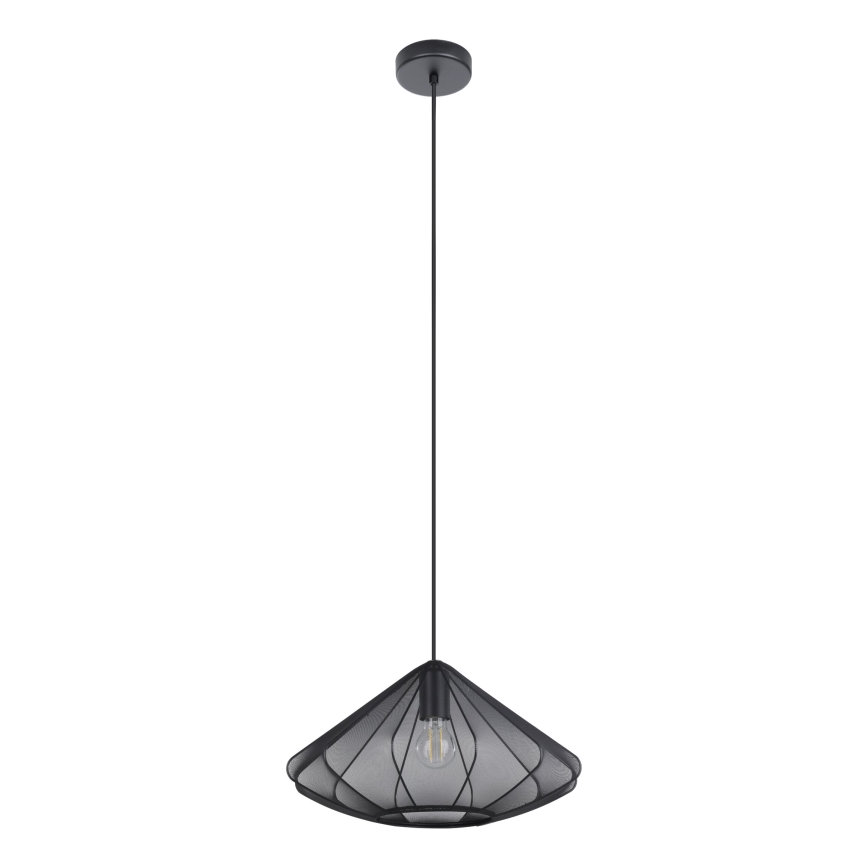 Eglo - Hanglamp aan een koord 1xE27/40W/230V diameter 42,5 cm zwart
