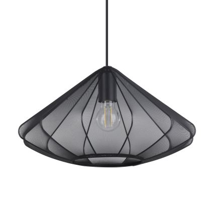 Eglo - Hanglamp aan een koord 1xE27/40W/230V diameter 42,5 cm zwart