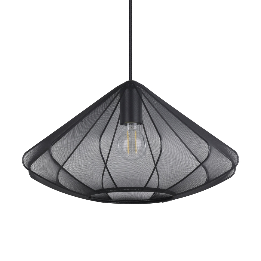 Eglo - Hanglamp aan een koord 1xE27/40W/230V diameter 42,5 cm zwart