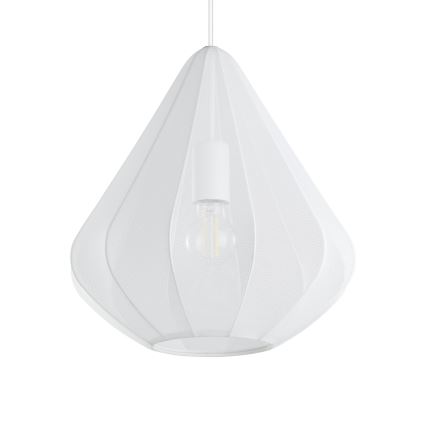 Eglo - Hanglamp aan een koord 1xE27/40W/230V diameter 33,5 cm wit