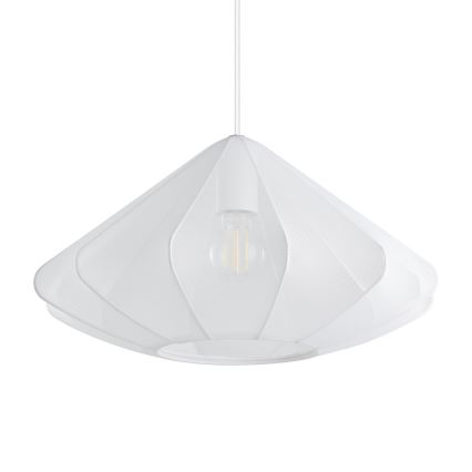 Eglo - Hanglamp aan een koord 1xE27/40W/230V diameter 42,5 cm wit